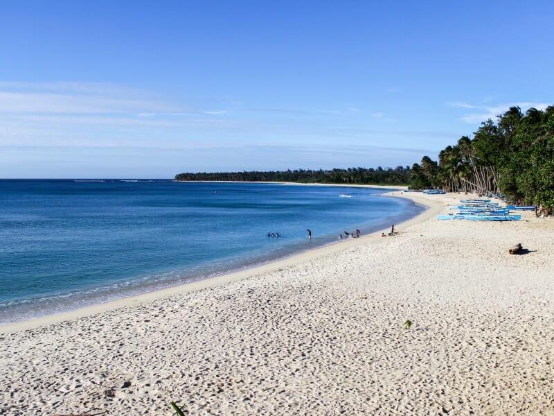 Pagudpud Beach in Nord Luzon