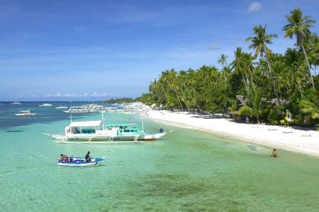 Sandstrand auf Bohol