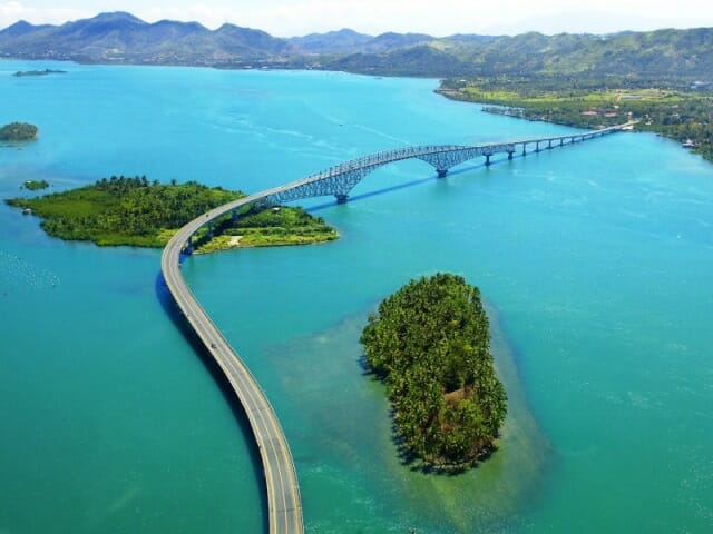 San Juanico Brücke Leyte-Samar